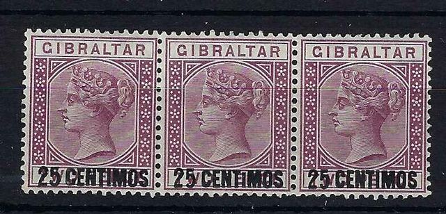 Image of Gibraltar SG 17/a/ab UMM British Commonwealth Stamp
